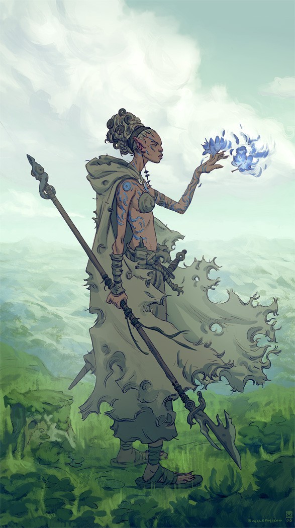 Hero artwork - 1p-bugglefug-bluepetal