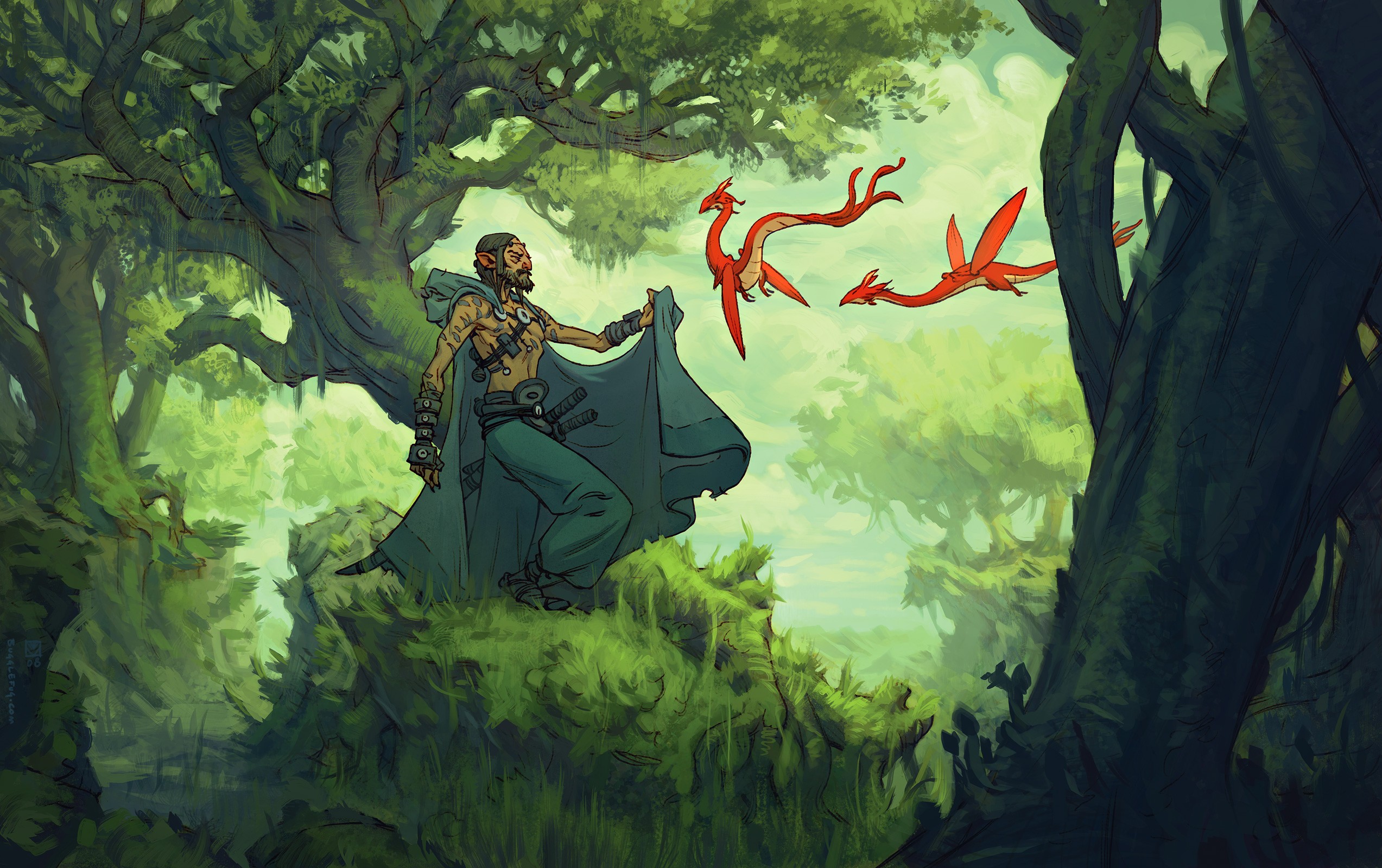 Hero artwork - 3w-bugglefug-redwyverns-L