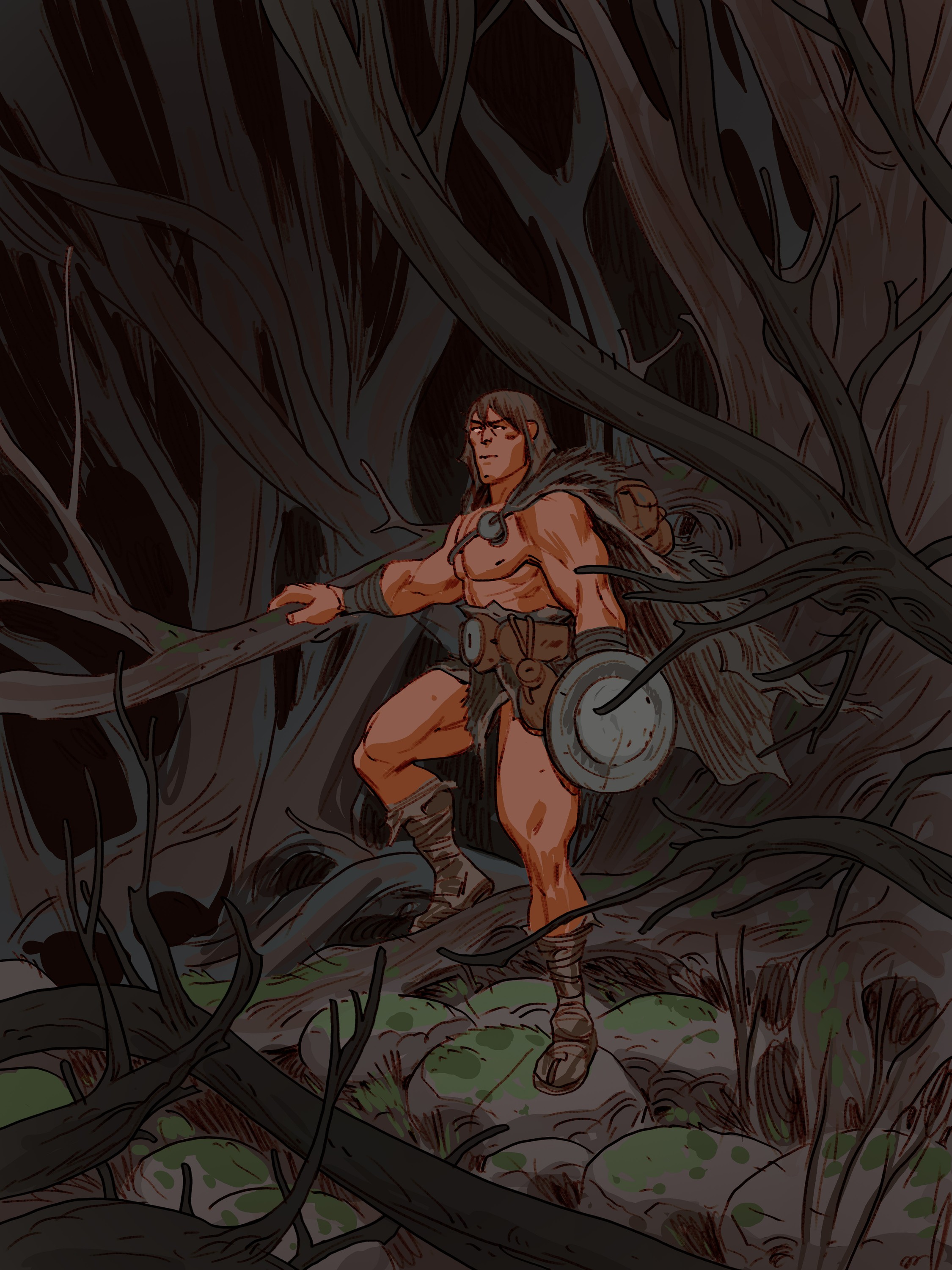 Hero artwork - 5p-DarkForest2-02-nologo-flats