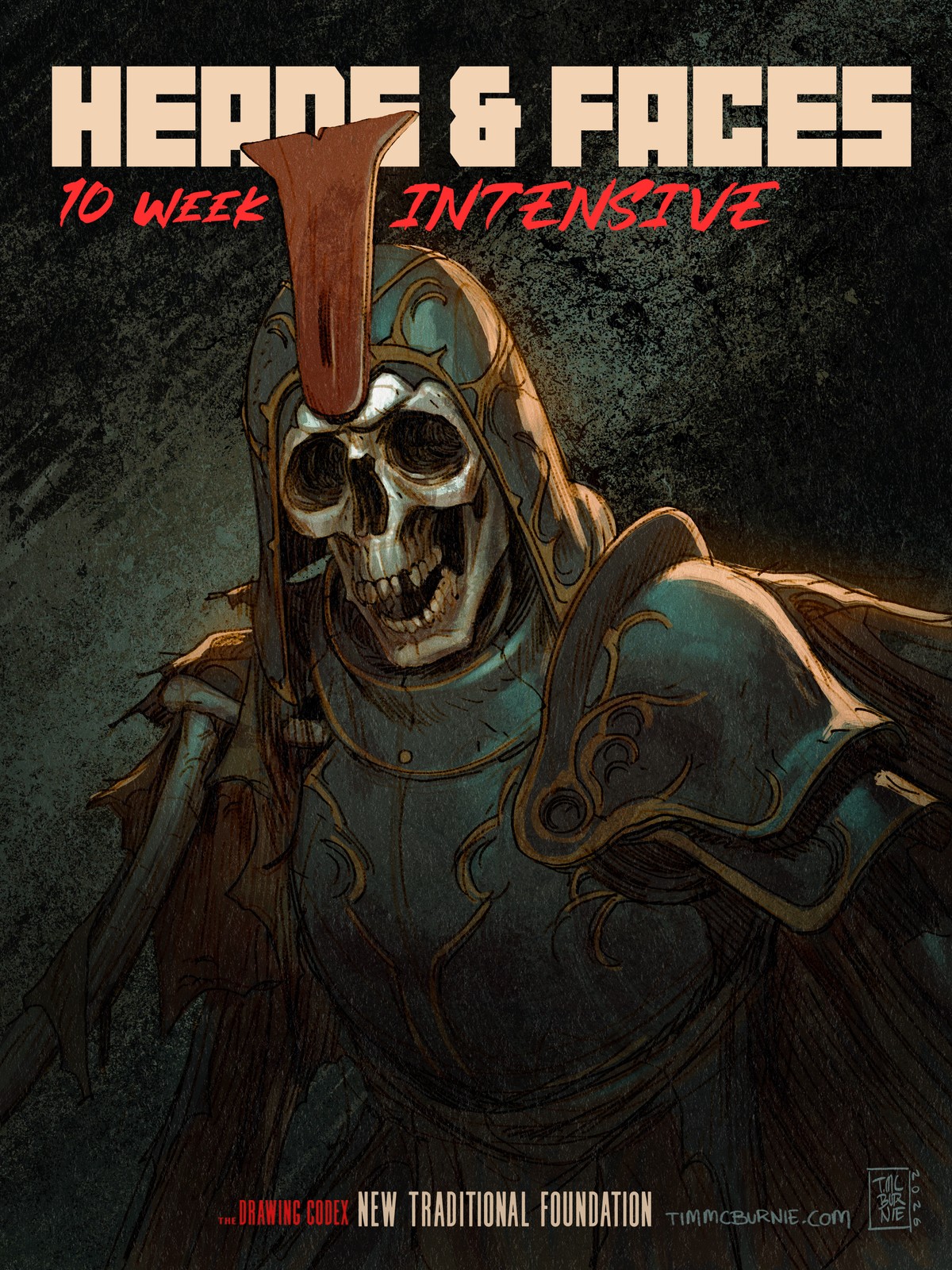 The undead skeleton warrior demo illustration