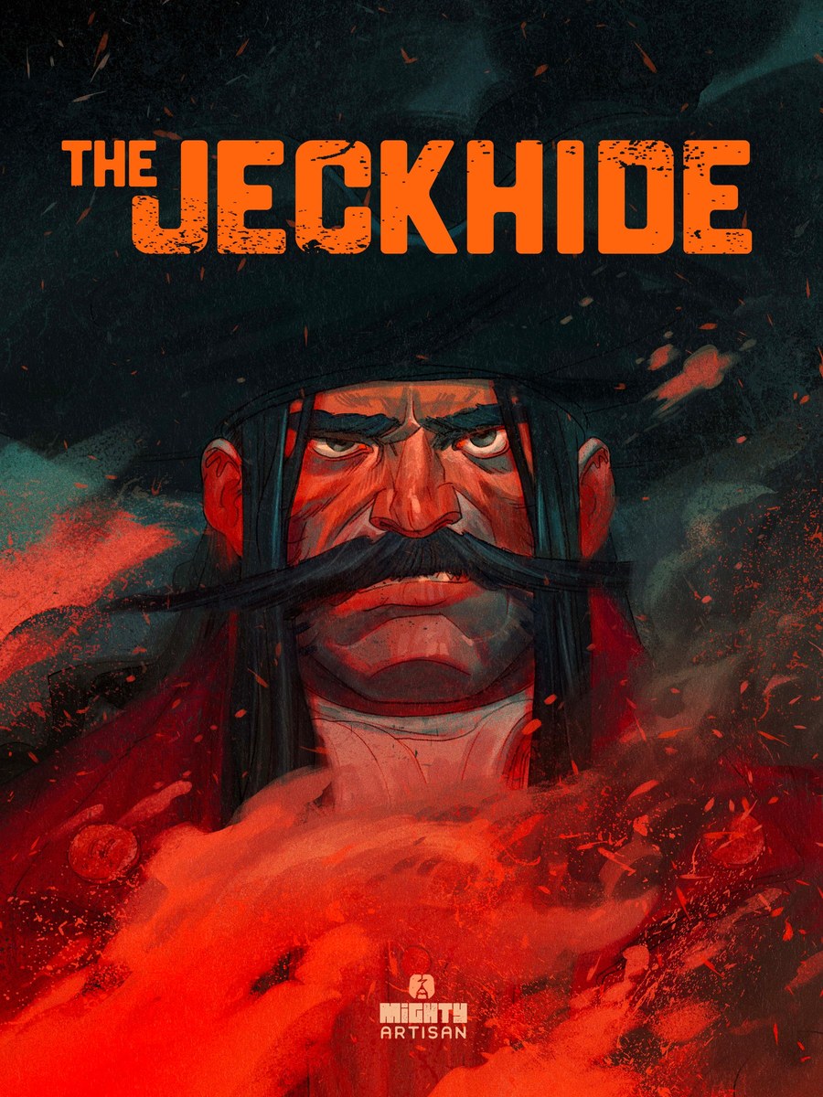 The finished Jeckhide cover illustration