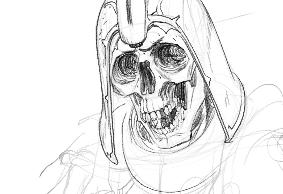 The undead warrior demo in progress