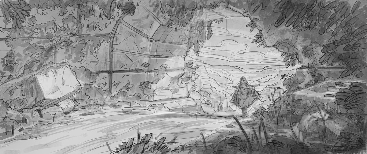 The Entrance tonal rough