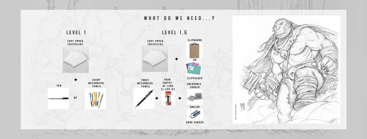 The simple sketching system from stage one