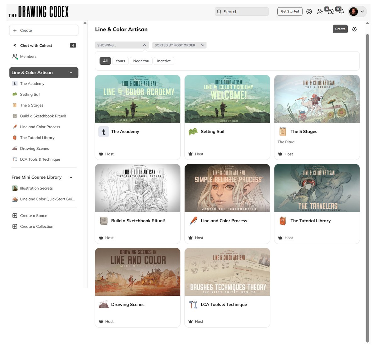 Line and Color Academy course preview
