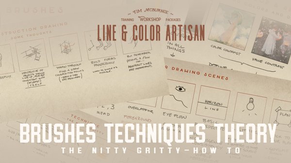 Brushes, Techniques and Theory