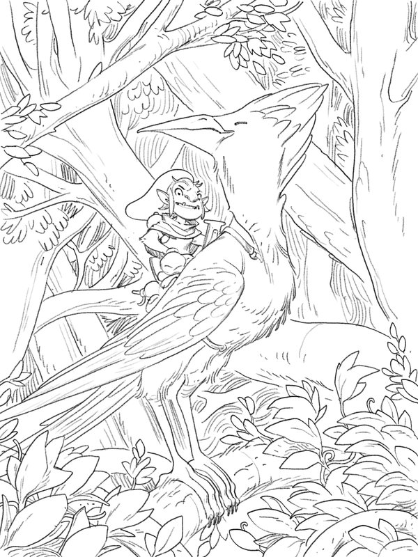 Stage 3: Line Work