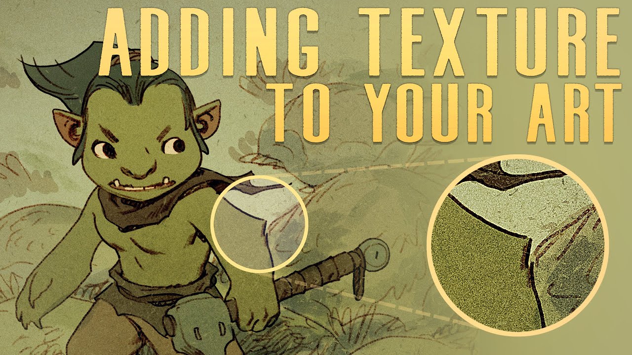 How to Add Texture to Your Art