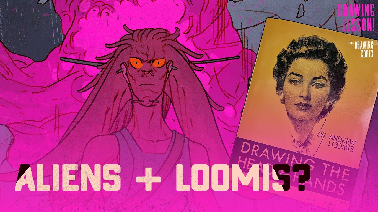 Draw Aliens With The Loomis Method