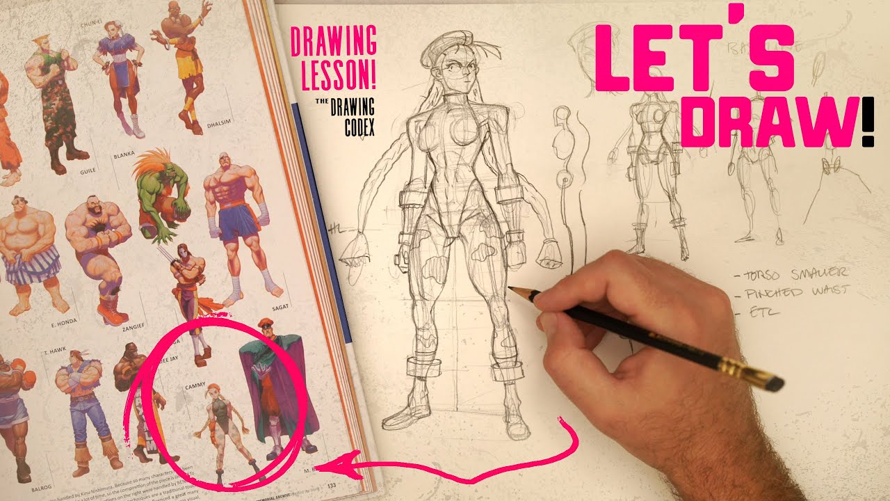 Learning to Draw Cammy