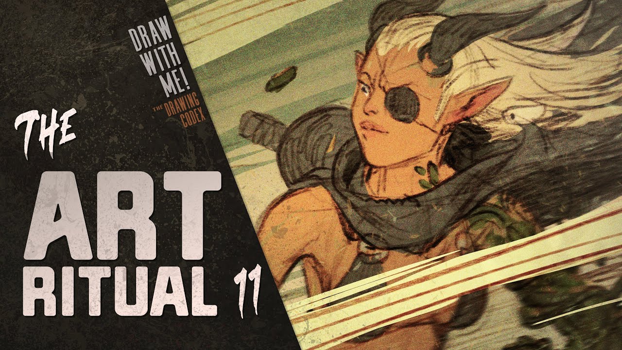 Draw With Me - Sketching in Procreate