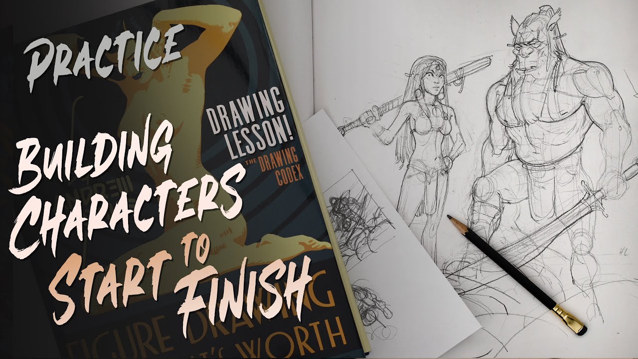 Practice Drawing Characters From Start To Finish